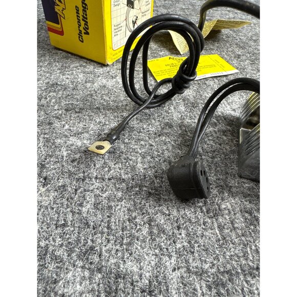 Accel Chrome Voltage Regulator For Harley-Davidson 1970-75 FL FX FXE 74510-70A - Picture 7 of 9